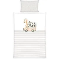 Baby Best Babybettwäsche babybest Adventure Buddies, Renforcé, 2 teilig