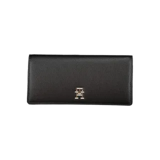 Tommy Hilfiger Schwarze Polyethylen Geldbörse