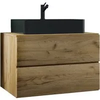 VCM Waschtisch 2 teilig Badmöbel-Set Waschplatz Lendas (Set, 2-St., 1x Unterschrank 1x Waschbecken)