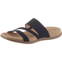 Gabor Pantolette Keilabsatz, Sommerschuh, Schlappen mit atmungsaktivem Lederfutter