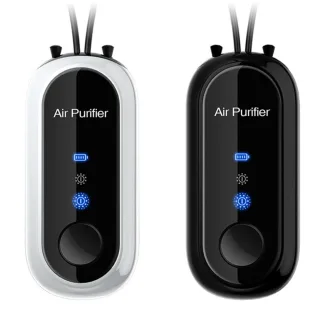 Portable Wearable Negative Ion Air Purifier Neck Purifier 1.2 Billion Negative Ion Purifier Necklace Air Purifier with D