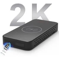 SpionProfi Überwachungskamera 128GB 2k Powerbank Mini Kamera Video Ton Aufnahme Ladestation Cam (Außenbereich (muss überdacht sein), Innenbereich, 1-tlg., Versteckte Kamera Spycam Spion Mini mit Nachtsicht & Bewegungsmelder)