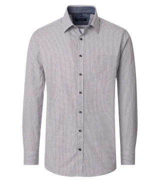 CASAMODA - Freizeithemd silber - Gr. - XXL