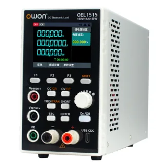 OWON Programmable DC Electronic Load 150W 300W RS485 RS232 SCPI2.8-inch TFT LCD display OEL1515 OEL1520 OEL1530 OEL301
