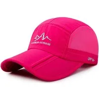 Zaewry Baseball Cap Unisex Baseballkappe Folding Outdoor Hat UPF 50+ Sun Protection Mesh Sport Hat
