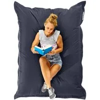 Green Bean Sitzsack XXL Outdoor Sitzsack Square 140x180cm (XXL Riesensitzsack 140x180cm 380 Liter Kinder & Erwachsene Bean Bag EPS Perlen Füllung, Groß Draußen Outdoor Liegekissen), Waschbar Wetterfest Lounge Sitzkissen Bodenkissen