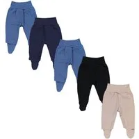 TupTam Schlupfhose TupTam Baby Unisex Hose mit Fuß 5er Pack