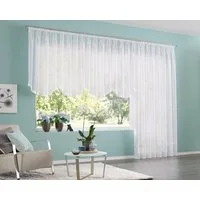 OTTO home Bogenstore Eby (1 St), Kräuselband, transparent, Voile, Transparent Polyester