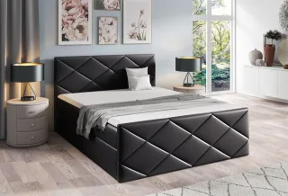 Boxspringbett Schlafzimmerbett HENRIK 180x220cm in div. Farbvarianten