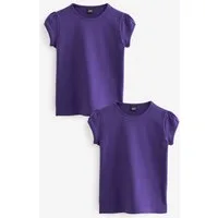 Next T-Shirt T-Shirts mit Puffärmeln, 2er-Pack (2-tlg)