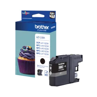 Original LC123BK BROTHER MFC Tinte black ST 600