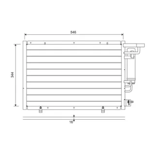 Valeo Klimakondensator Ford B-Max Fiesta 822693