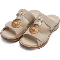 Ara HAWAII Pantolette Keilabsatz, Schlupfschuh, Bequemschuh in Weite G (weit)
