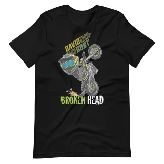 Broken Head T-Shirt ""David Bost""