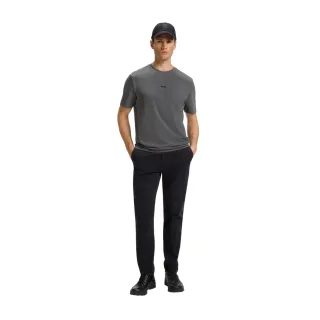 Boss - "Tchup" T-Shirt für Herren, Übergroß (Grau)