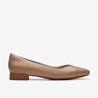 Clarks Clarks - Natalyn Wish Warm Beige Lea - Beige Ballerina