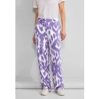 STREET ONE Stoffhose High Waist