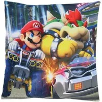 Super Mario Dekokissen Kissen Velours Kissen Ideal als Dekokissen