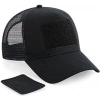 Beechfield® Trucker Cap Patch Snapback Trucker Cap, Snapback-Größeneinsteller