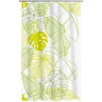 Ridder Duschvorhang Tropical grün Breite 180 cm