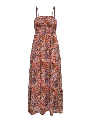 ONLY - ONLELENA VIKKI STRAP ANK DRESS NOOS WVN Langoustino - Gr. - L