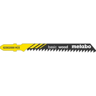Metabo Stichsägeblätter basic wood 74 / 3,0 mm HCS - 623606000
