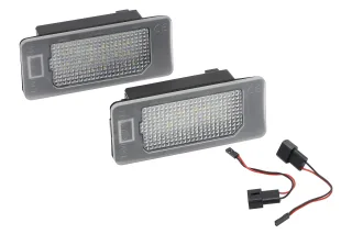 2x LED PREMIUM Kennzeichenbeleuchtung SMD für BMW 3er E90 E91 E92 E93 1er E82 E88