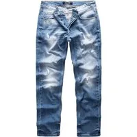 REPUBLIX Straight-Jeans JAX Herren Regular Fit Destroyed Jeans