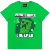 Minecraft T-Shirt Minecraft Jungen T-Shirt Creeper Creeper Design