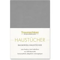 Traumschloss Betttuch Haustuch, 100% Baumwolle, Gummizug: ohne, (1 Stück), aus 100% Baumwolle, ohne Gummizug