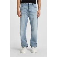 HUGO Loose-fit-Jeans Nate in heller Waschung