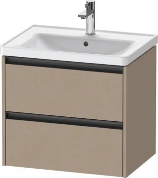 Duravit Ketho.2 Waschtischunterbau wandhängend Leinen Matt 634x455x549 mm - K25282075750000 K25282075750000