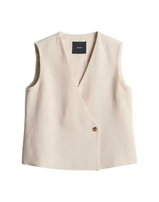 someday - Weste - Nabril beige - Gr. - 36