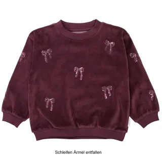 STACCATO - Md.-Nicky Sweatshirt dark plum - Gr. - 98