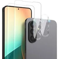 Tec-Expert Displayschutzglas 2x 9H Kamera und Displayglas für Samsung Galaxy A57 5G für Samsung Galaxy A57 5G, Kamera + Display Schutzglas, 4 Stück, Kameraschutz, Displayschutz, Schutzglas, kratz- & stoßfest