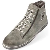 Maddox Herren Leder Trachtenschuhe "Marinus", Stein Grau Sneaker