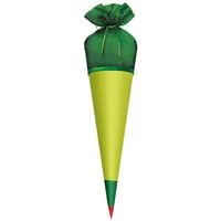 Roth Schultüte Stoffbezug Grün, Stoffbezug 70 cm Grün, rund