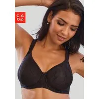Nuance by Lascana Minimizer-BH mit Bügel & breiten, gefütterten Trägern – ideal für große Größen