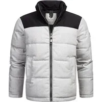 Ragwear Steppjacke Waldess Gesteppte Herren Outdoorjacke in Woll-Optik