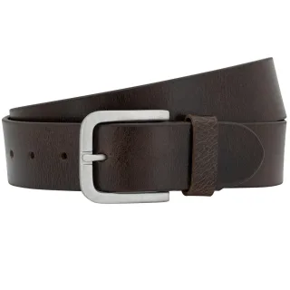 LINDENMANN - Ledergürtel LINDENMANN (XL) dunkelbraun - Gr. - 130
