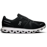ON RUNNING Cloud 6 BLACK / WHITE Sneaker