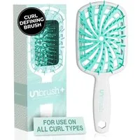 ibettertec Haarbürsten-Set Heat UNbrush!! UNbrush Plus Entwirrbürste für sanftes und effektives, Entwirren bei nassen oder trockenen zerbrechlichen Haartypen – 84 UltraFlex-Borsten, ultraleichte, antistatische, belüftete