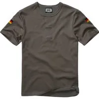BWuM T-Shirt BWuM Bundeswehr Tropenshirt mit Flaggen & Klett