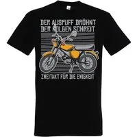 Youth Designz T-Shirt Zweitakt Für Die Ewigkeit Herren Shirt mit trendigem Frontprint