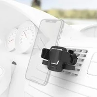 Hama Handy-Halterung Handy-Halterung 360° Auto Navi Lüftung Gitter, (360-Grad Einstellbar KFZ Smartphone Klemm-Halter für Lüftungsgitter)