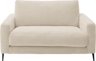 Home affaire 1,5-Sitzer "Downtown B/T/H: 152/105/84 cm" weicher Sitzkomfort, Cord, gemütliches Loungemöbel zum Relaxen