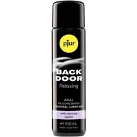 pjur Analgleitgel Back Door Relaxing - 100ml, auf Silikonbasis mit entspannendem Jojoba - Made in Germany