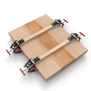 ENJOYWOOD 4-Way Panel Clamp Wood Gluing Clamp Four-Way Pressure Cabinet Clamps For Woodworkers / Cabinet and Furniture M
