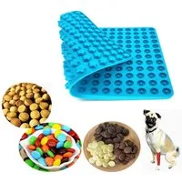 Bioscen Backmatte PetDelight Stars & Donuts: Silikon Backmatte für köstliche Hundekekse, Silikon (Backmatte)