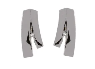 Orphelia Ohrstecker für Damen, 925 Sterlingsilber, Silber ZO-5685